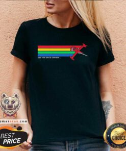 Awesome Swordfish II See You Space Cowboy V-neck