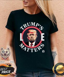 Awesome Trumps Life Matters V-neck