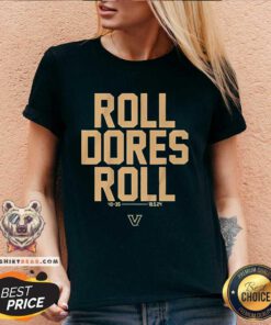 Awesome Vanderbilt Football Roll Dores Roll V-neck