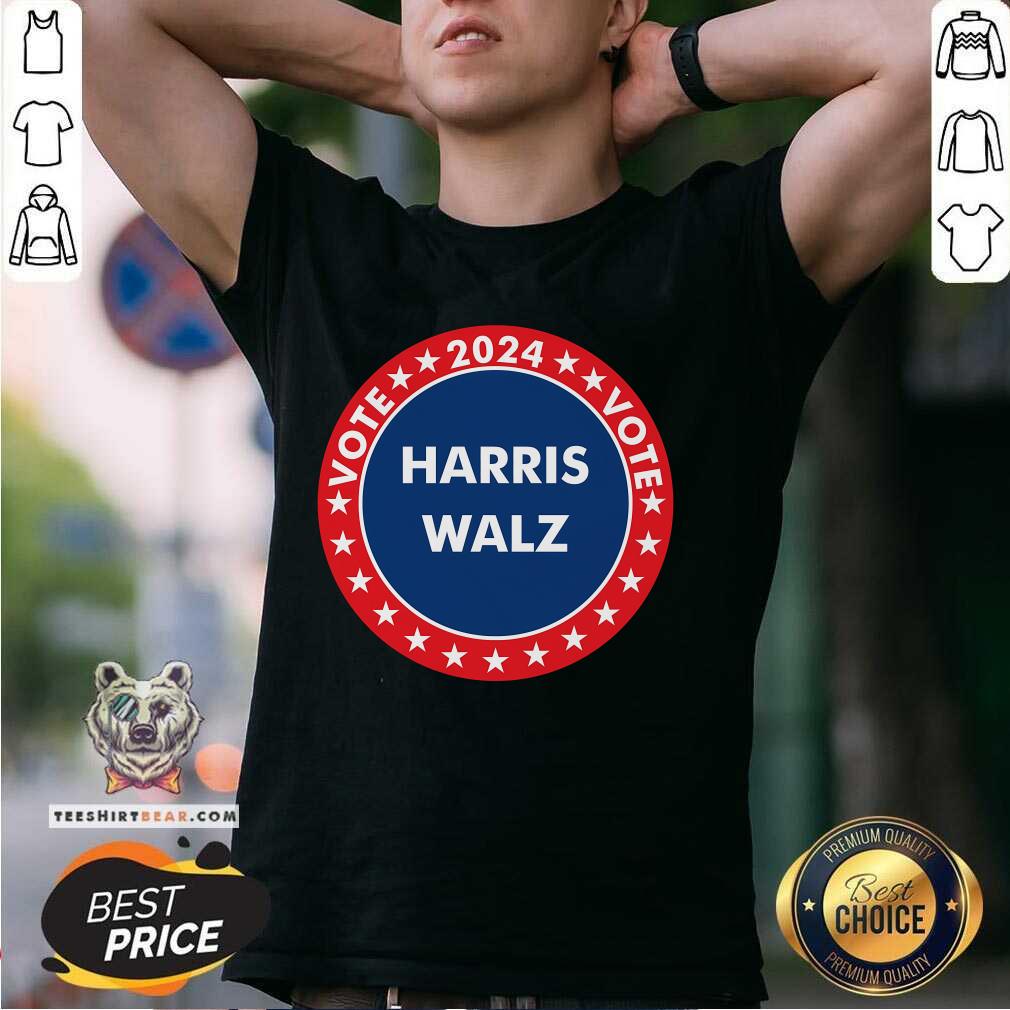 Funny Democratic President Election Campaign 2024 Souvenir T-Shirt