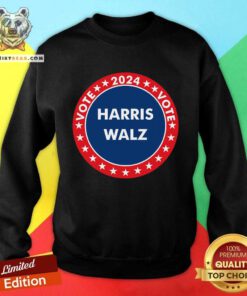 Funny Democratic President Election Campaign 2024 Souvenir Sweatshirt
