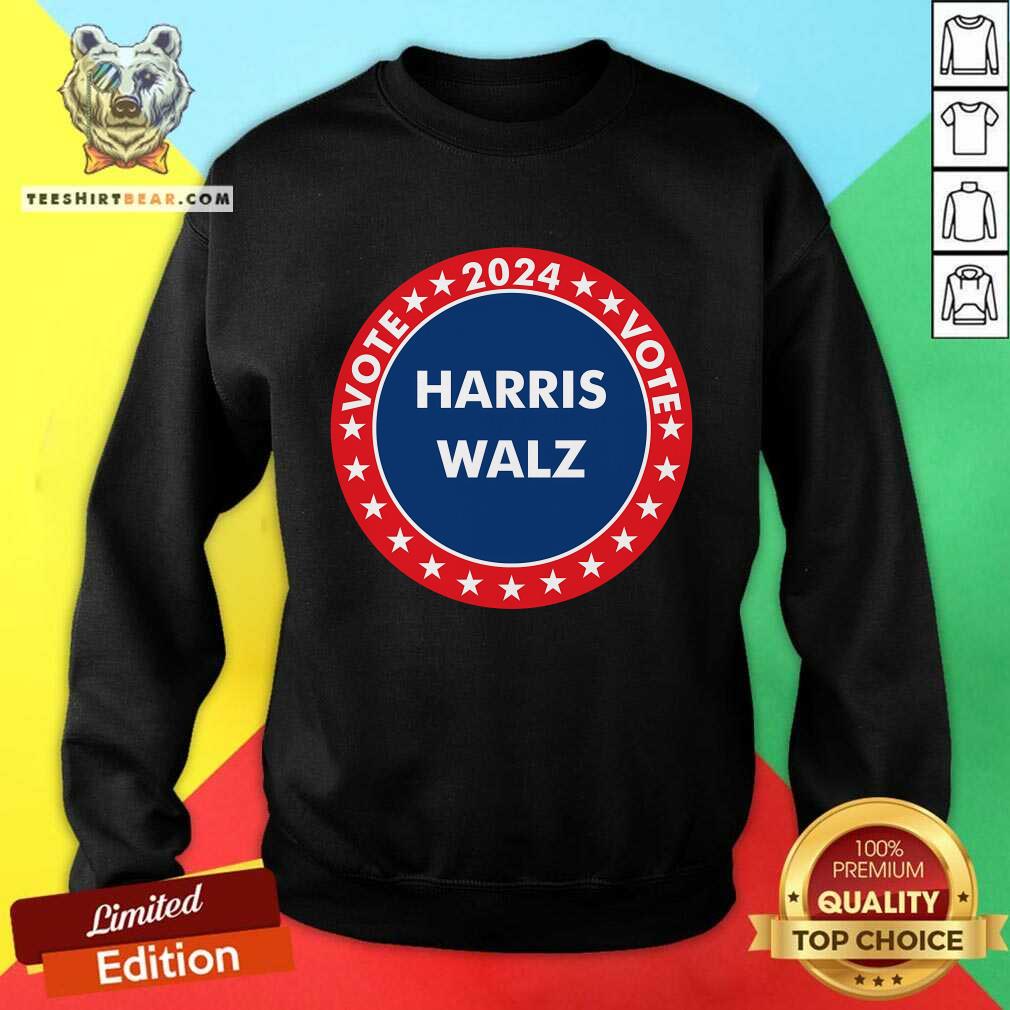 Funny Democratic President Election Campaign 2024 Souvenir Sweatshirt