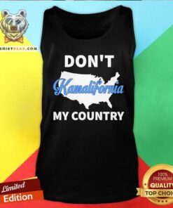 Funny Don't Kamalifornia My Country Tank-top