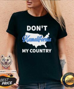 Funny Don't Kamalifornia My Country V-neck