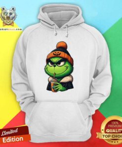 Funny Grinch Ice Coffee Hoodie