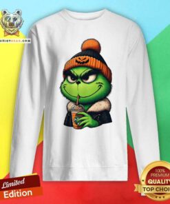 Funny Grinch Ice Coffee Sweatshirt