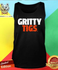 Funny Gritty Tigs Detroit Baseball Tank-top