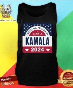 Funny I'm Speaking Kamala Harris 2024 Tank-top