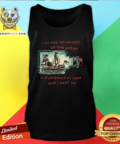 Funny One Piece Pirate Ship In A Bottle Tank-top