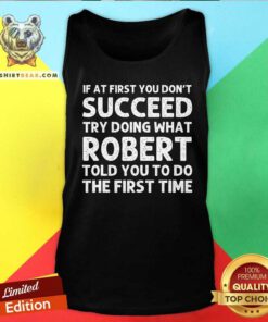 Funny Robert Name Personalized Birthday Christmas Tank-top