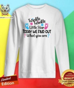 Funny Twinkle Twinkle Little Star Today We Find Out What You Are Sweatshirt