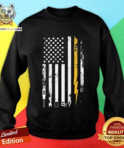 Good Cute Electrician US Flag Electricians Tools Sweatshirt