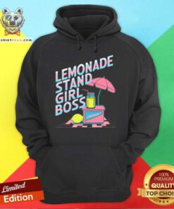 Good Cute Transfeminine Lemonade Stand Girl Boss Lemonade Hoodie