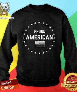 Good Danica Patrick Wearing Proud American Sweatshirt
