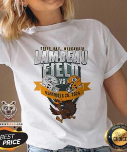 Good Green Bay Packers Vs Miami Dolphins Turkey Thanksgiving V-neck