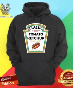 Good Happy Halloween 2024 Costume Matching Mustard Condiments Hoodie