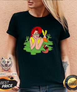 Good Janine Melnitz We Got One Ghost V-neck
