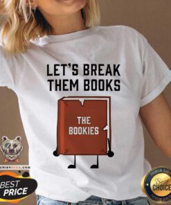 Good Let's Break Them Books V-neck