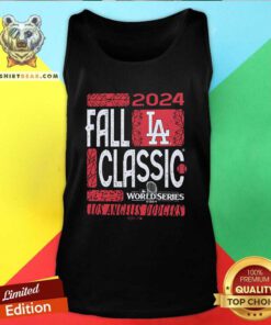 Good Los Angeles Dodgers Majestic Threads Royal 2024 World Series Tank-top