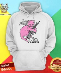 Good This Pussy Kills Fascists Cat Hoodie