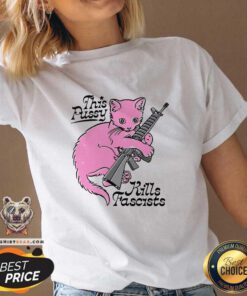 Good This Pussy Kills Fascists Cat V-neck