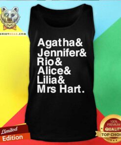Hot Agatha Jennifer Rio Alice Lilia Mrs Hart Tank-top