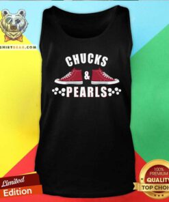 Hot Democratic Campaign Political Chucks Pearls Tank-top