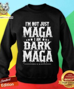 Hot Elon Musk I'm Not Just Maga I'm Dark Maga Make America Sweatshirt