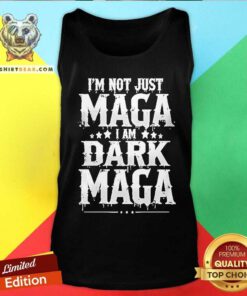 Hot Elon Musk I'm Not Just Maga I'm Dark Maga Make America Tank-top