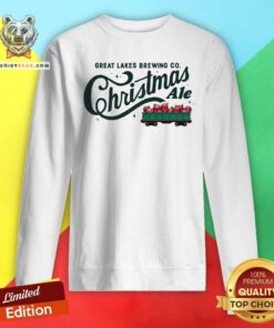 Hot Great Lakes Brewing Co Christmas Ale 2024 Sweatshirt