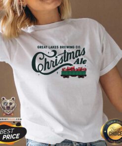 Hot Great Lakes Brewing Co Christmas Ale 2024 V-neck