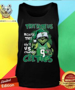Hot Grinch They Ain't Us Champions Celtics NBA Final Tank-top