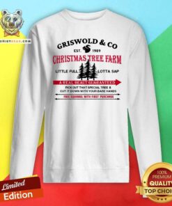 Hot Griswold Co Christmas Tree Farm Teacher Sweatshirt