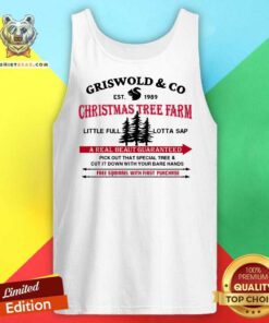 Hot Griswold Co Christmas Tree Farm Teacher Tank-top