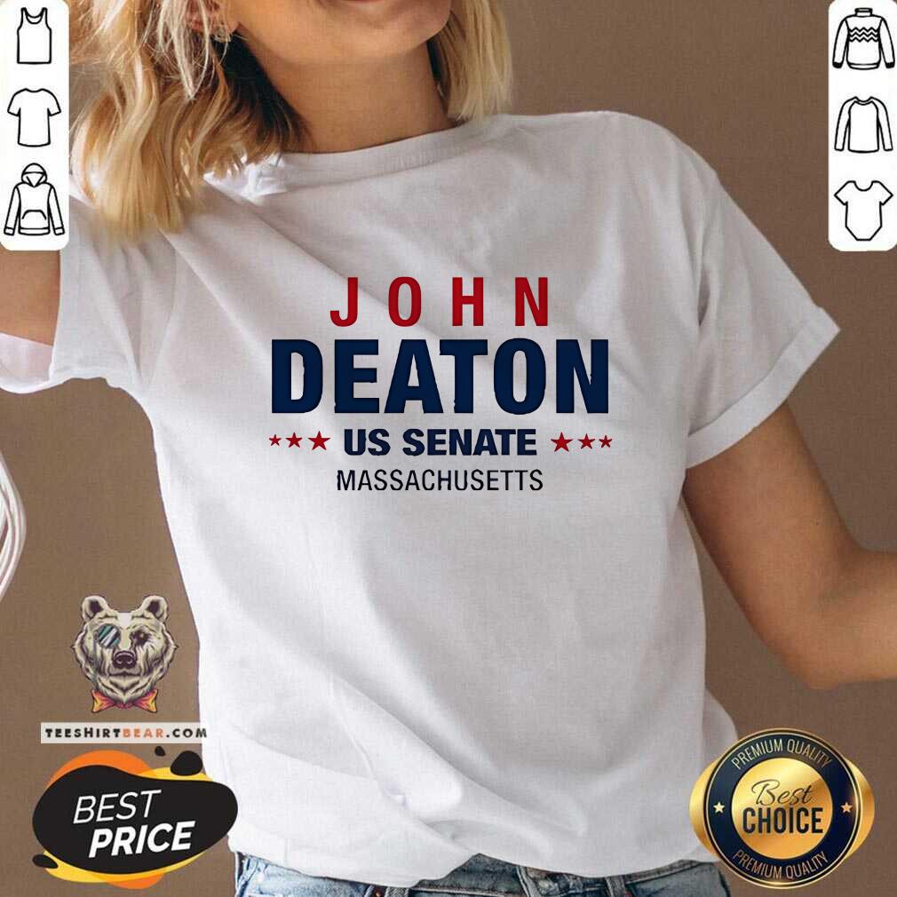 Hot John Deaton Us Senate Massachusetts V-neck