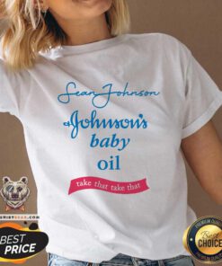 Hot Sean Johnson And Johnson's Baby Oil V-neck