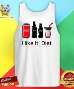 Hot Soda I Like It Diet Essentials Morning Beverage Tank-top