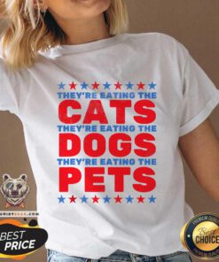 Hot They're Eating The Dogs Eating The Cats Election V-neck