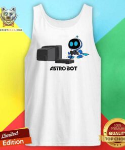 Nice Astro Bot Playing Video Game Tank-top