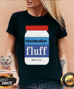 Nice Cute Marshmallow Fluff Classic V-neck