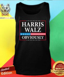 Nice Harris Waltz 2024 Obviously Kamala Harris Tim Walz 2024 Tank-top