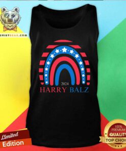 Nice Harry Balz 2024 Harris Walz 24 Democratics Vote Tank-top