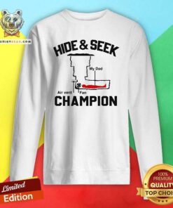 Nice Hide And Seek Air Vent Fan Champion Sweatshirt