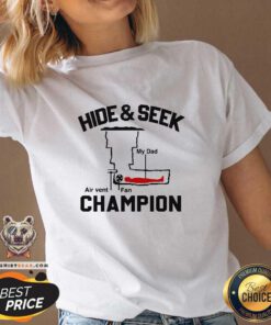 Nice Hide And Seek Air Vent Fan Champion V-neck