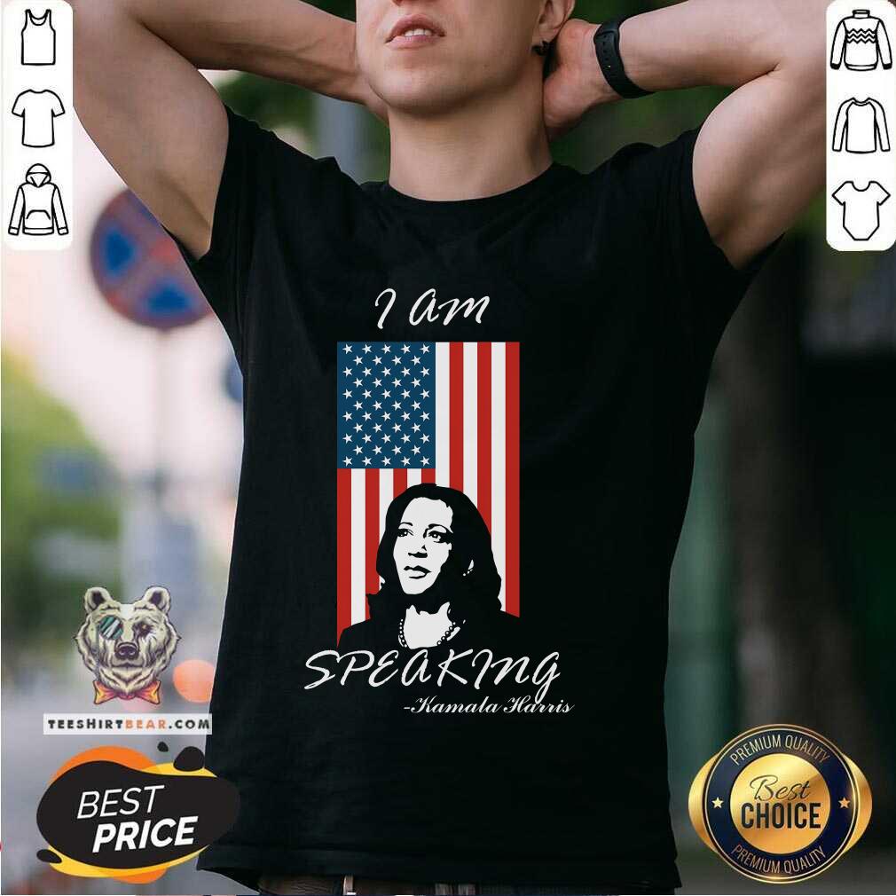 Nice I Am Speaking Harris Pence VP Debate T-Shirt