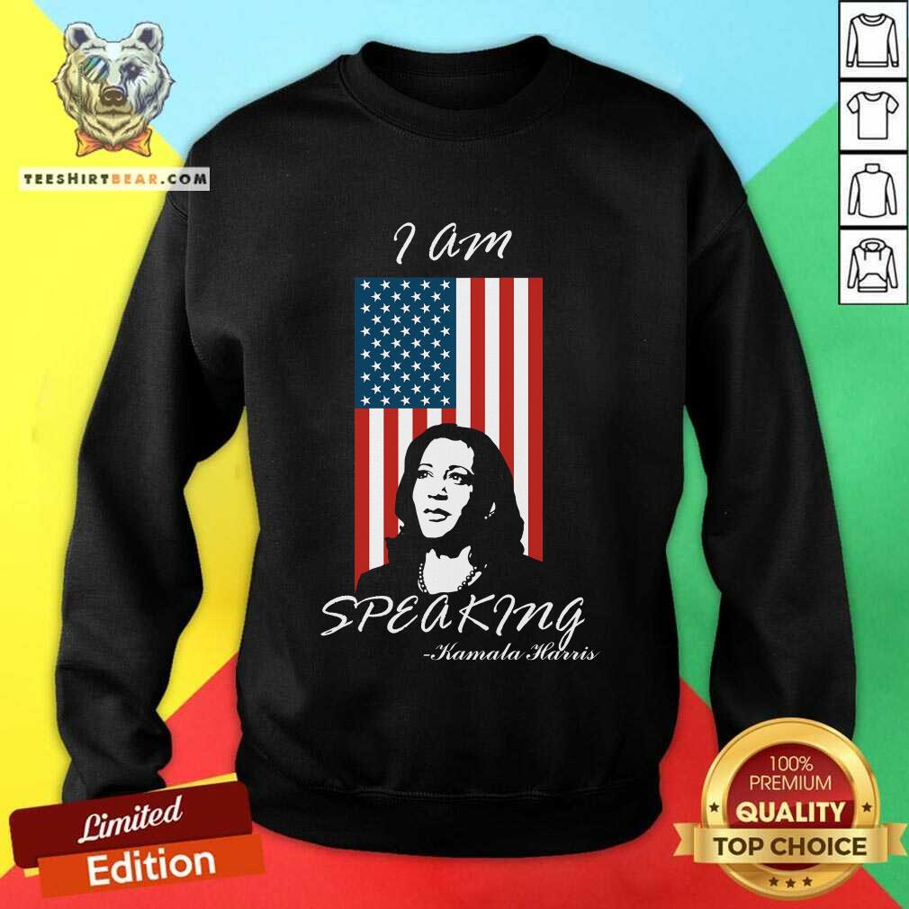 Nice I Am Speaking Harris Pence VP Debate Sweatshirt