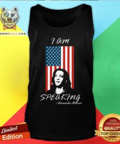 Nice I Am Speaking Harris Pence VP Debate Tank-top