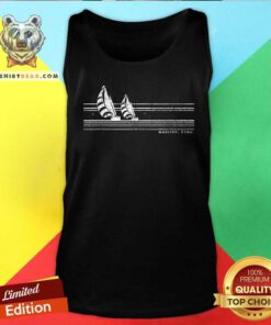 Nice Madison CT Vintage Sailing 70s Nautical Sailboat Tank-top