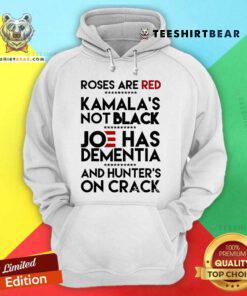 Nice Trump Take America Back Roses Are Red Kamalas Not Black Hoodie