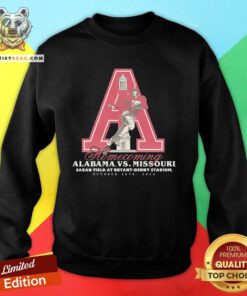 Official Alabama Crimson Tide Vs Missouri Football 2024 Gameday Sweatshirt